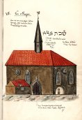 Obr.13 Cheb, synagoga. Kronika K. Hussa