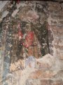 Obr. 05 Františkánský klášter. Freska za oltářem na původním portálu vstupu do kláštera