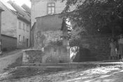 Kašna u hradu. 1951