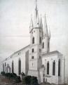Kostel sv. Mikuláše. Pohled od východu. V. Prökl kolem 1870