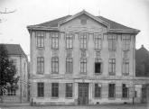 Lesnická škola. Průčelí. J. Strasser 1911