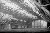 Poohří. Stavba nové pěvecké haly v roce 1931