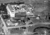 Akciový pivovar.. Letecký snímek 1927