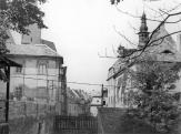 Klášter klarisek. Průchod z Divadelního náměstí. Kolem 1940