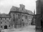 Klášter klarisek. Kostel od SZ kolem 1920