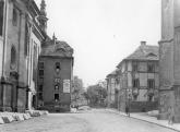 Klášter klarisek. Pohled na budovu archivu (od 1912). Kolem 1940