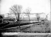 Kasárna u Mostní brány. Novostavba hlavní budovy. 1914
