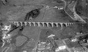 Viadukt. Letecký pohled 1927