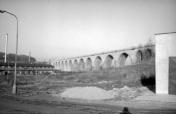 Viadukt. Po obnově v roce 1946. Záběr kolem 1960