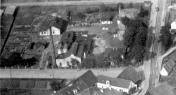 Plynárna. Letecký pohled 1927