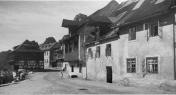 Koželužny. Koželužská ulice v roce 1945
