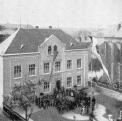 Evangelický kostel. Vysvěcení školy 17.9.1894