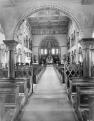 Klášter milosrdných sester. Interiér kostela v ulici 17. listopadu. 1946