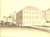 Stará nemocnice. V. Prökl kolem 1850