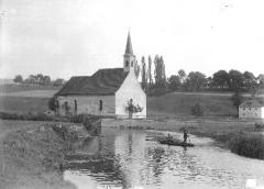 Church of Saint Jodocus. North-west view. J. Haberzettl around 1900