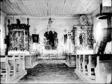 Kostel sv. Jodoka. Interiér kolem 1900
