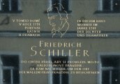 Pamětní deska - Schiller 2, 2013