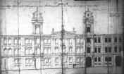 Radnice. Budova (1a,b,c). Projekt G. Alliprandiho z roku 1722