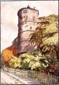 Mlýnská věž. Šrámek 1937